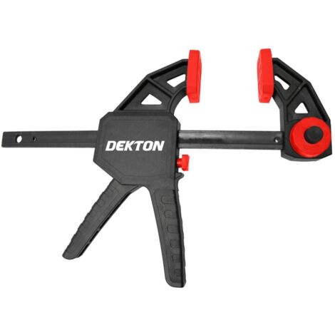 Dekton 2pc Quick Grip Speed Ratchet Vice Bar Clamps 300mm Rapid Clamp Set 12"