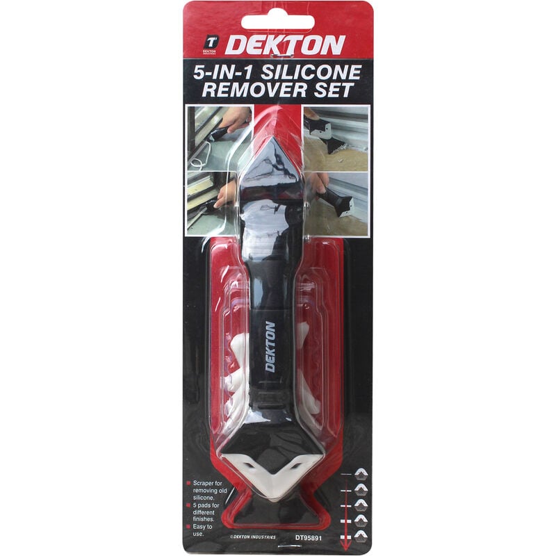 Dekton - DT95891 5 in 1 silicone remover set