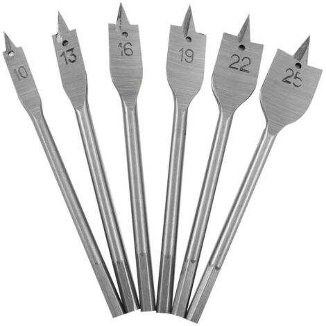 Dekton 6pc Flat Wood Bit Set