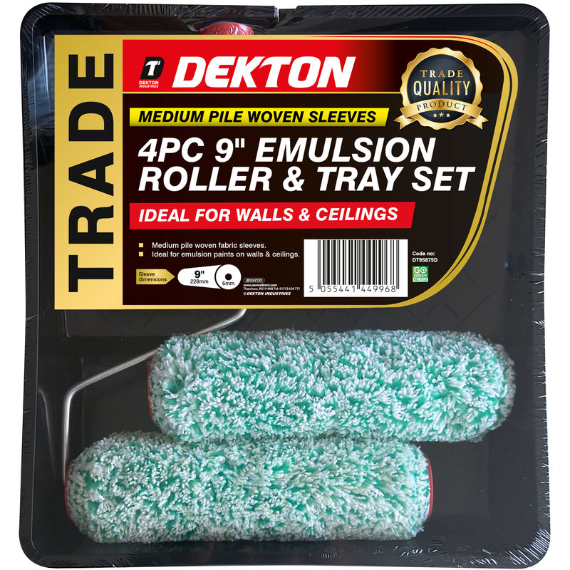 Dekton - DT95875D 9'' roller and tray 2 sleeve trade