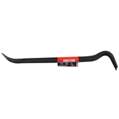 Dekton Bent Nose Pry Crow Lever Bar Wrecking Puller Pulling Tool 24"