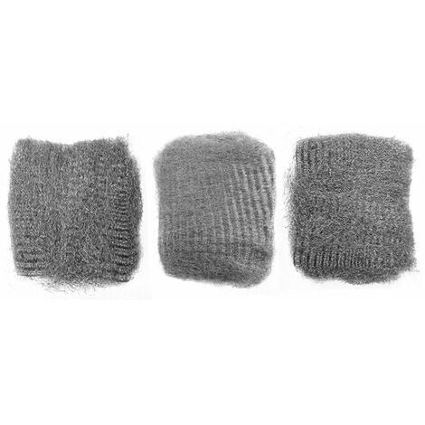 DEKTON DT80825 Steel Wool Assorted 30g X 3pc