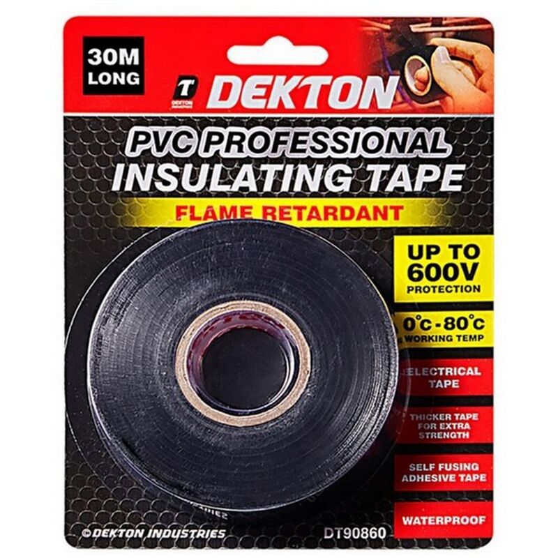 DT90860 30m pvc Insulating Tape - Dekton