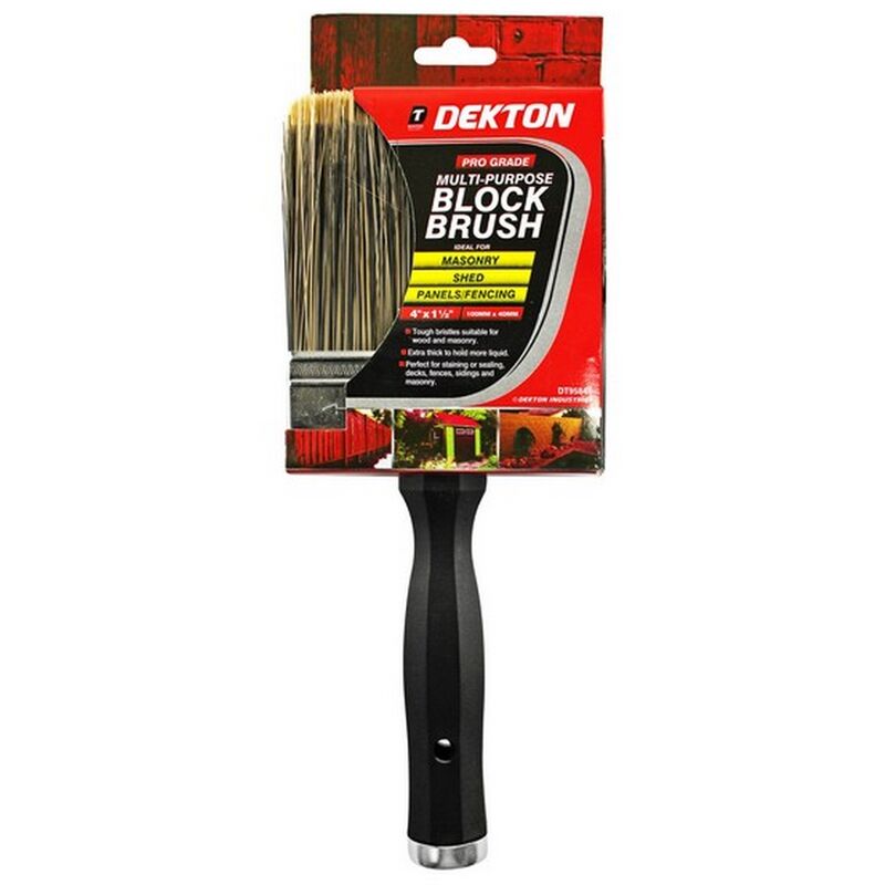 DT95845 Multipurpose Block Brush Pro 4 Inch - Dekton