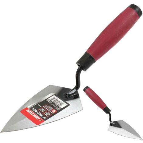 Dekton Soft Grip Pointing Trowel Brick Laying Builder Plastering Cement 6"