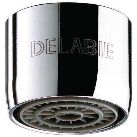 Delabie – Aérateur anti-tartre pour robinet – Débit max 25 l/min – Finition métal – Pour cuisine et salle de bain
