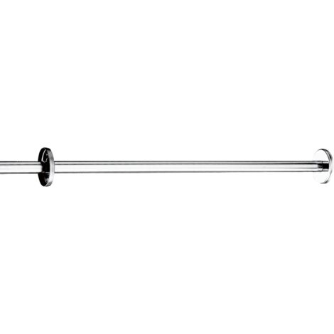 Delabie barre droite VH Edst. hgl. poli. D20 - 2000mm ajustable