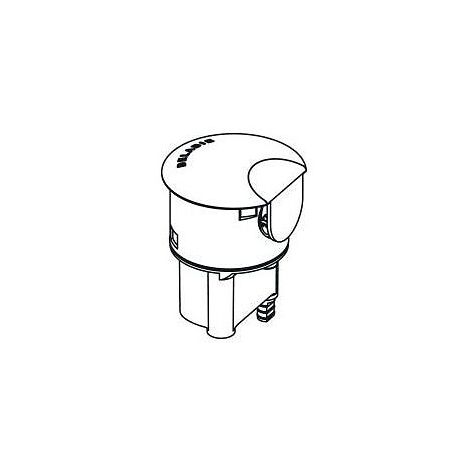 Delabie – Boîtier électronique à pile 6V intégrée pour lavabo Tempomatic 4 – Finition métal – Pour robinetterie Tempomatic – Compatible avec modèles Mix 4