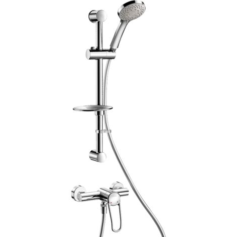 Delabie Duschsystem mit EHM 2739EPS Securitouch, Stdd-Anschl.