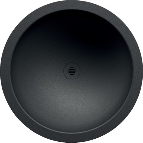 Delabie Einbau-WT HEMI D 385mm ohne Überlauf Edelstahl matt schwarz