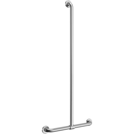 Delabie Handlauf T-Form verschiebbar D32 1160x500mm Edst. satiniert