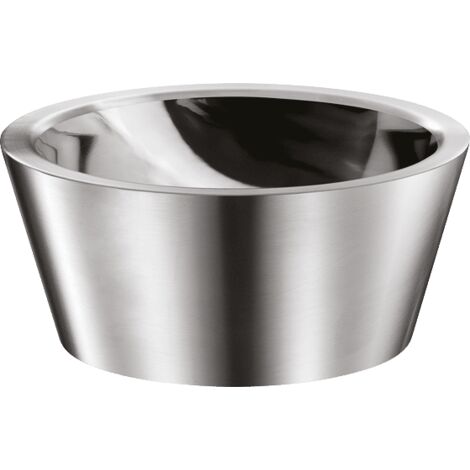 Delabie Lavabo AS ALGUI sans robinetterie 1.4301 extérieur satiné intérieur poli