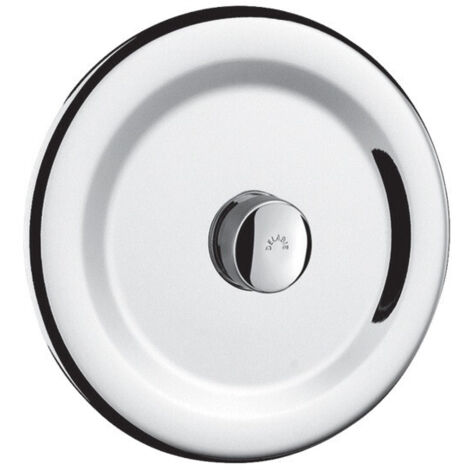 Delabie - Robinet de chasse directe TEMPOFLUX 1 encastré laiton chromé Ø 195mm temporisation 7 sec