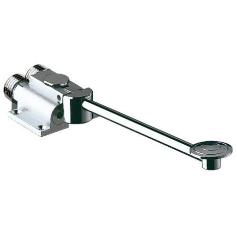 Delabie – Robinet de lavabo au sol – Commande au pied – Monofoot – Débit régulé 10 l/mn – Pour postes sensibles à l'hygiène