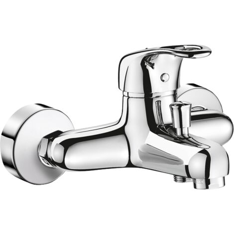 Delabie Robinet de remplissage pour baignoire. Montage mural, mécanique, avec levier, raccords standard