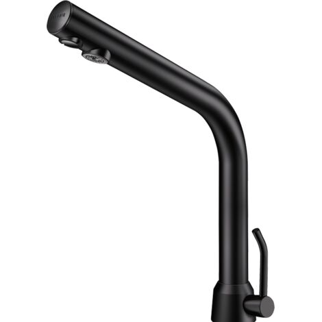 Delabie WT-MBatt.BINOPTIC MIX G3/8B matt schw.H250 Netzbetrieb230/12V