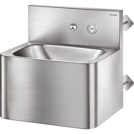 Delabie WT TEK TC mur avec bras intégré, finition satinée 1.4301