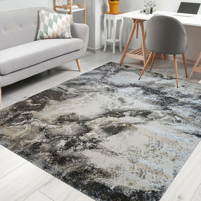 

Diseño Delamer Alfombra De Polipropileno Gris - Gris