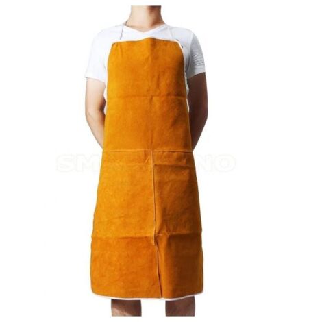 Delantal aislante de piel de vaca, protección para soldadura, protección para herreros, protección contra incendios, ropa de protección.