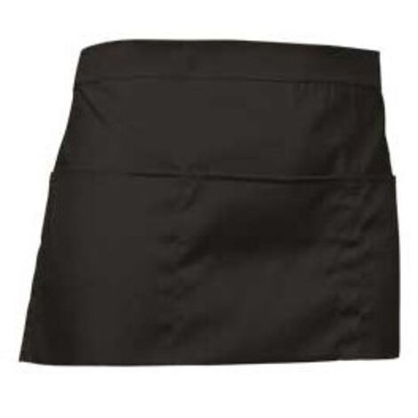 Delantal corto Coffee Adulto Negro