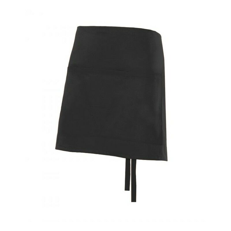 

DELANTAL CORTO CON BOLSILLO Negro U