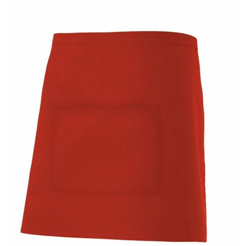 

DELANTAL CORTO CON BOLSILLO Rojo U