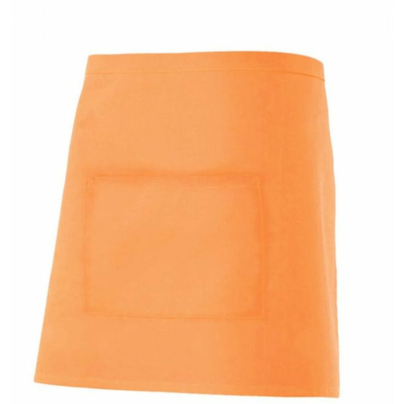 

DELANTAL CORTO CON BOLSILLO Naranja Claro U