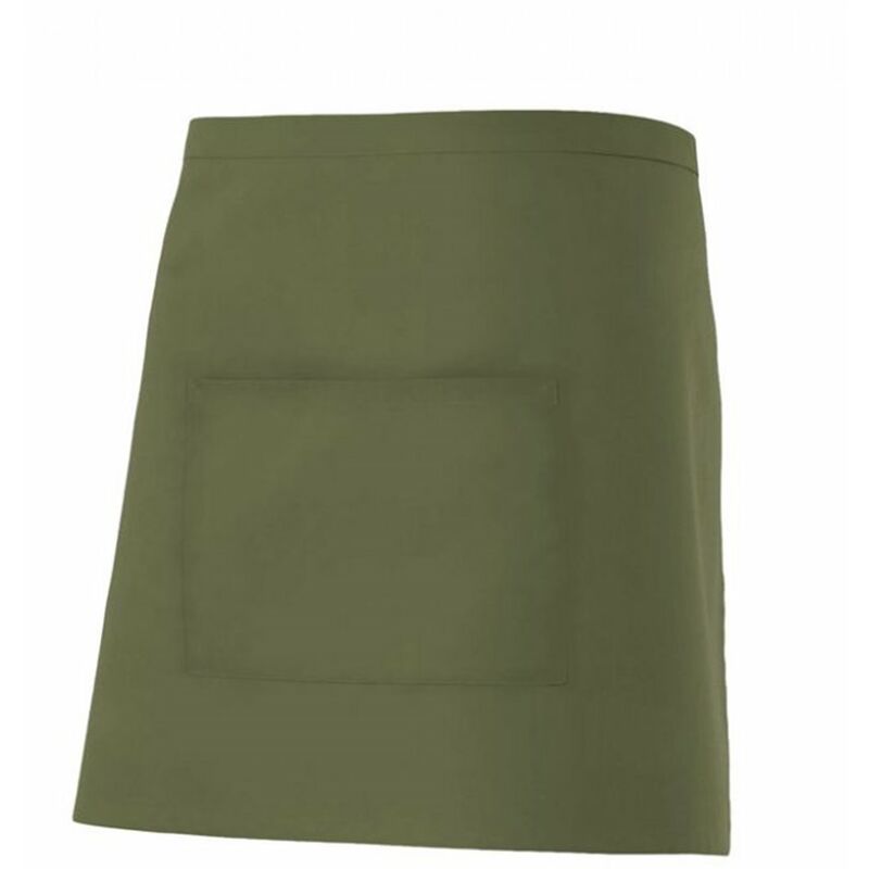 

DELANTAL CORTO CON BOLSILLO Verde Caza U