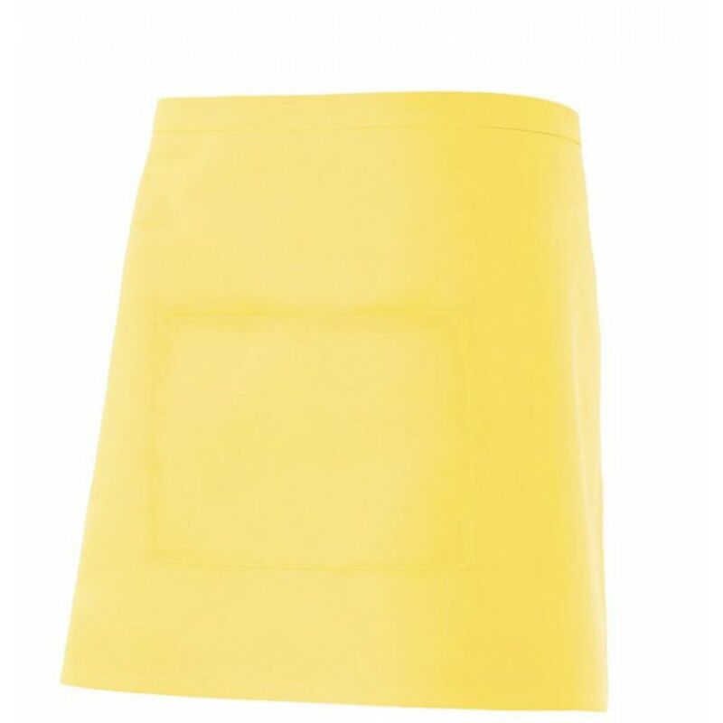 

DELANTAL CORTO CON BOLSILLO Amarillo Claro U