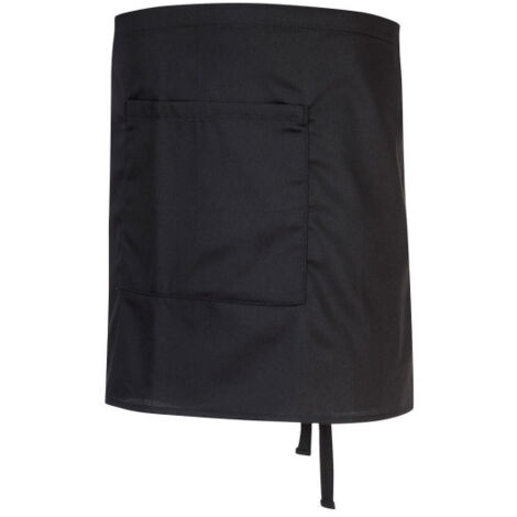 Delantal de bar atadura anti enredo talla única color negro S845