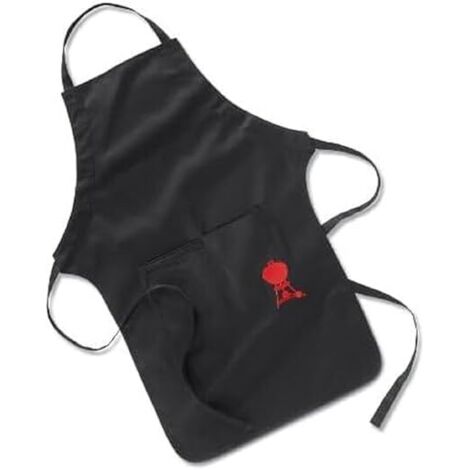 Delantal de barbacoa negro ajustable original