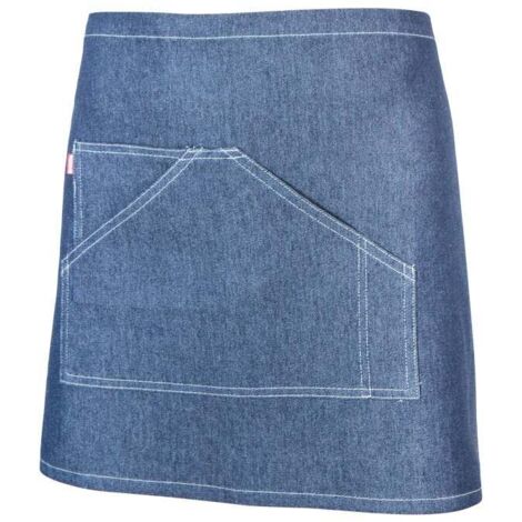 Delantal Denim Corto DENIM OSCURO U