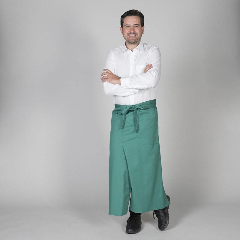 

Gary ´ S - Delantal de servicios tipo francés abierto GARY'S | Verde