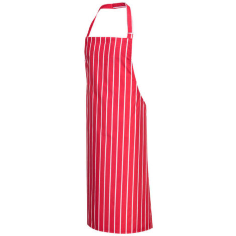 Delantal Impermeable con Peto - Funcionalidad y Estilo / Rojo