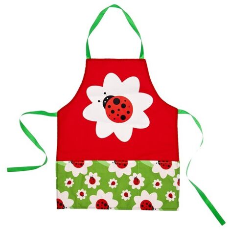 DELANTAL INFANTIL LADYBUG