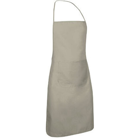 Delantal largo multiusos Chef Beige arena 87 x 60 cm