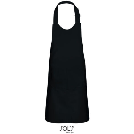 Delantal Niño Con Bolsillo SOL'S GALA KIDS  Negro