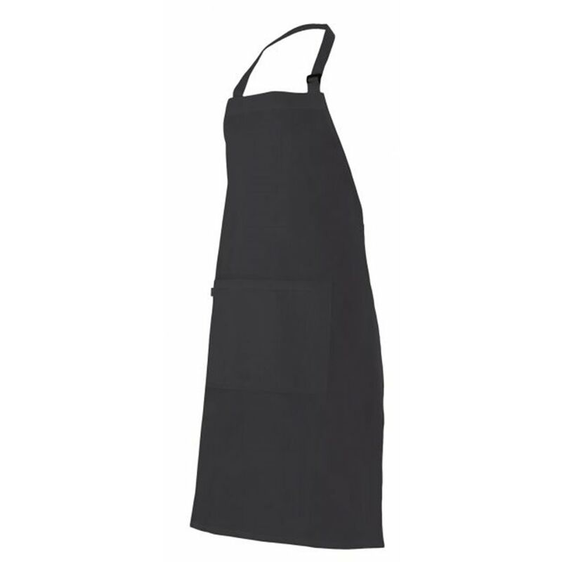 

DELANTAL PETO CON BOLSILLO Negro U