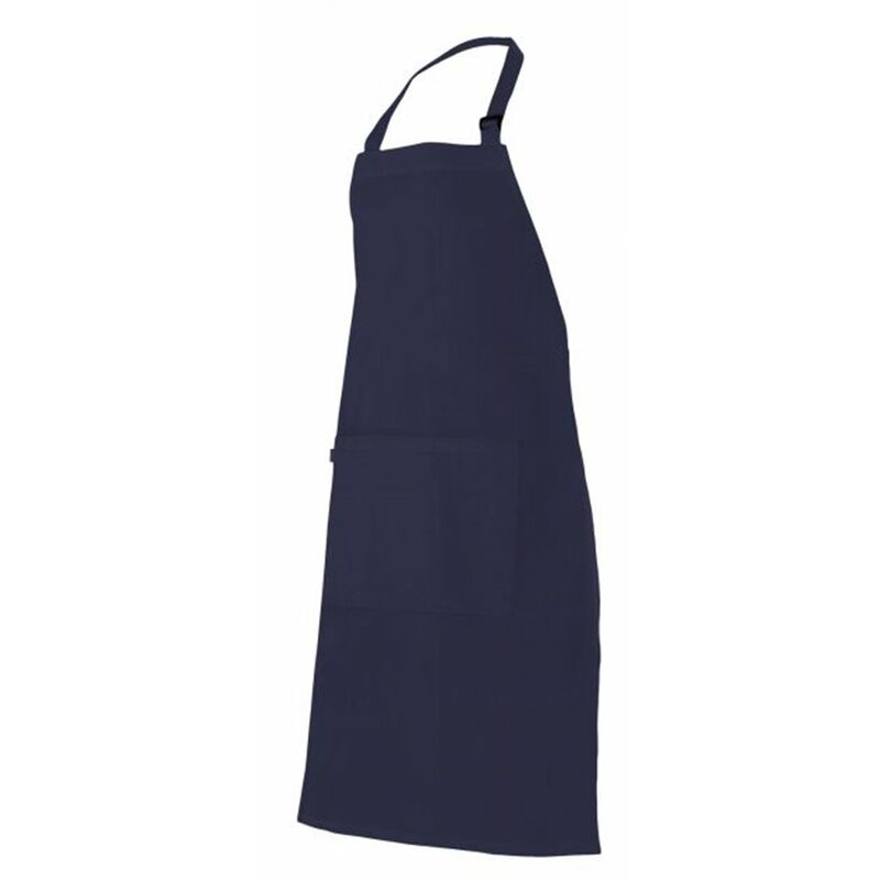 

DELANTAL PETO CON BOLSILLO Azul Marino U