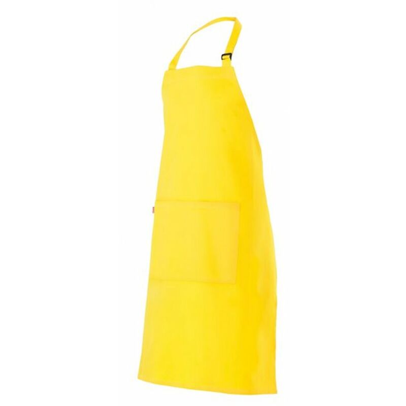 

DELANTAL PETO CON BOLSILLO Amarillo Flúor U