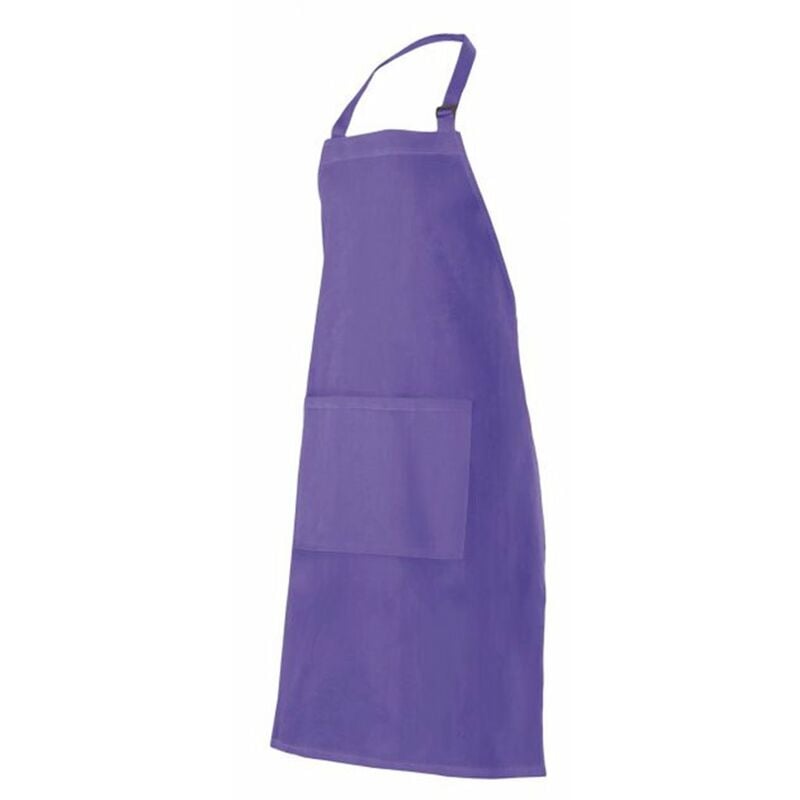 

DELANTAL PETO CON BOLSILLO Morado U