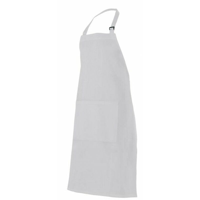 

DELANTAL PETO CON BOLSILLO Blanco U