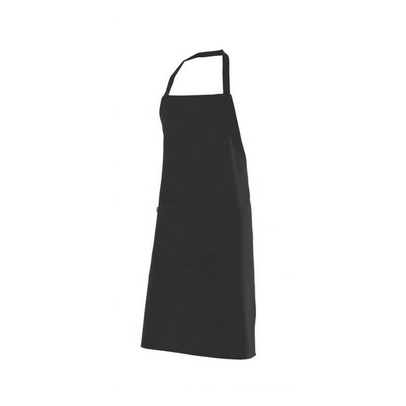 

DELANTAL PETO CON BOLSILLO Negro U