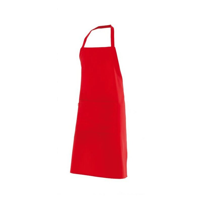 

DELANTAL PETO CON BOLSILLO Rojo U