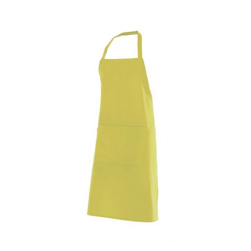 

DELANTAL PETO CON BOLSILLO Amarillo Claro U