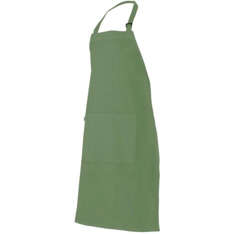 Delantal Peto Con Bolsillo VERDE CAZA U