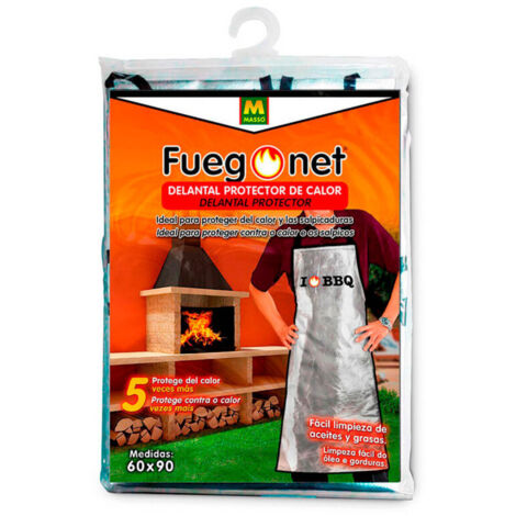 Delantal protector de calor 60x90cm Fuegonet Massó