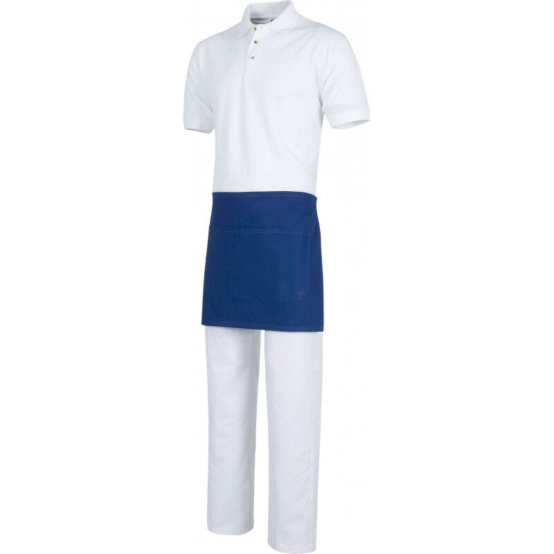 

Delantal modelo francés corto Servicios M101 | Azul - Workteam
