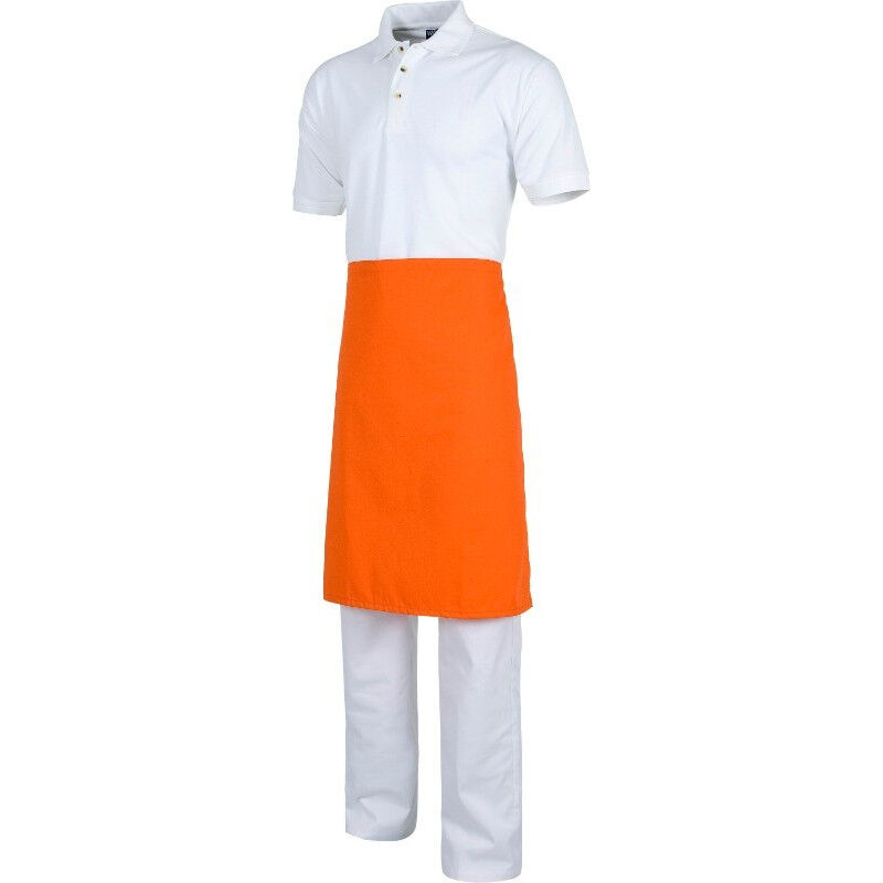 

Delantal francés largo de diseño sencillo Servicios M200 | Granate - Workteam
