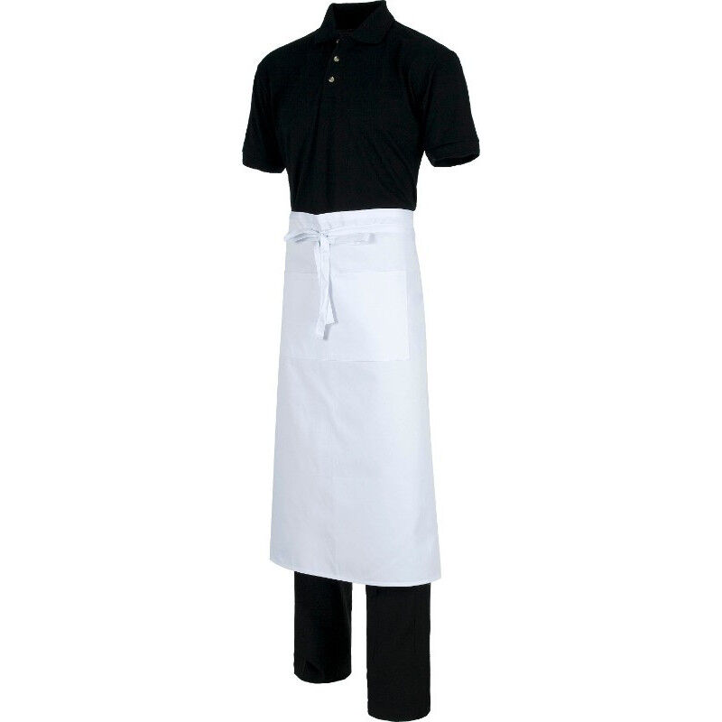 

Delantal de servicios fabricado en 100% algodón M205 | Blanco - Workteam